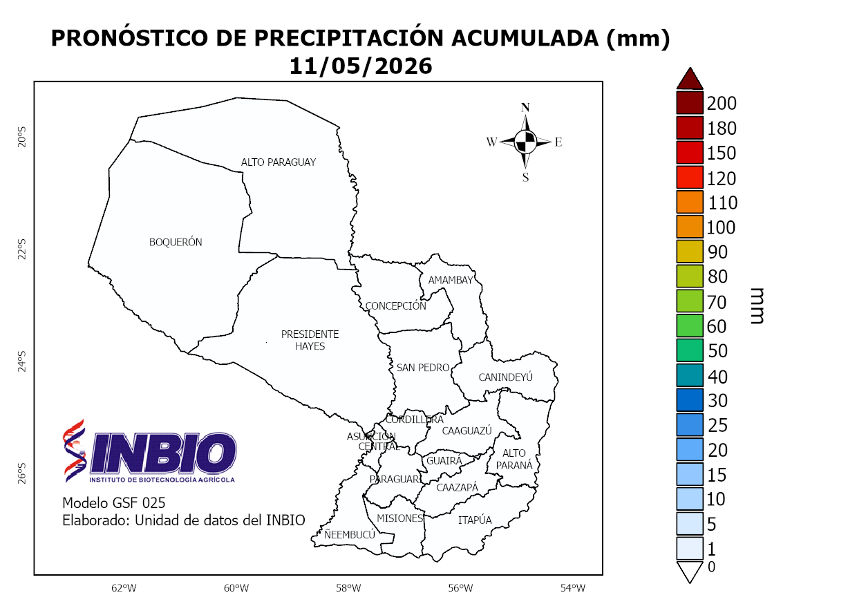 Mapa del 11 Mayo