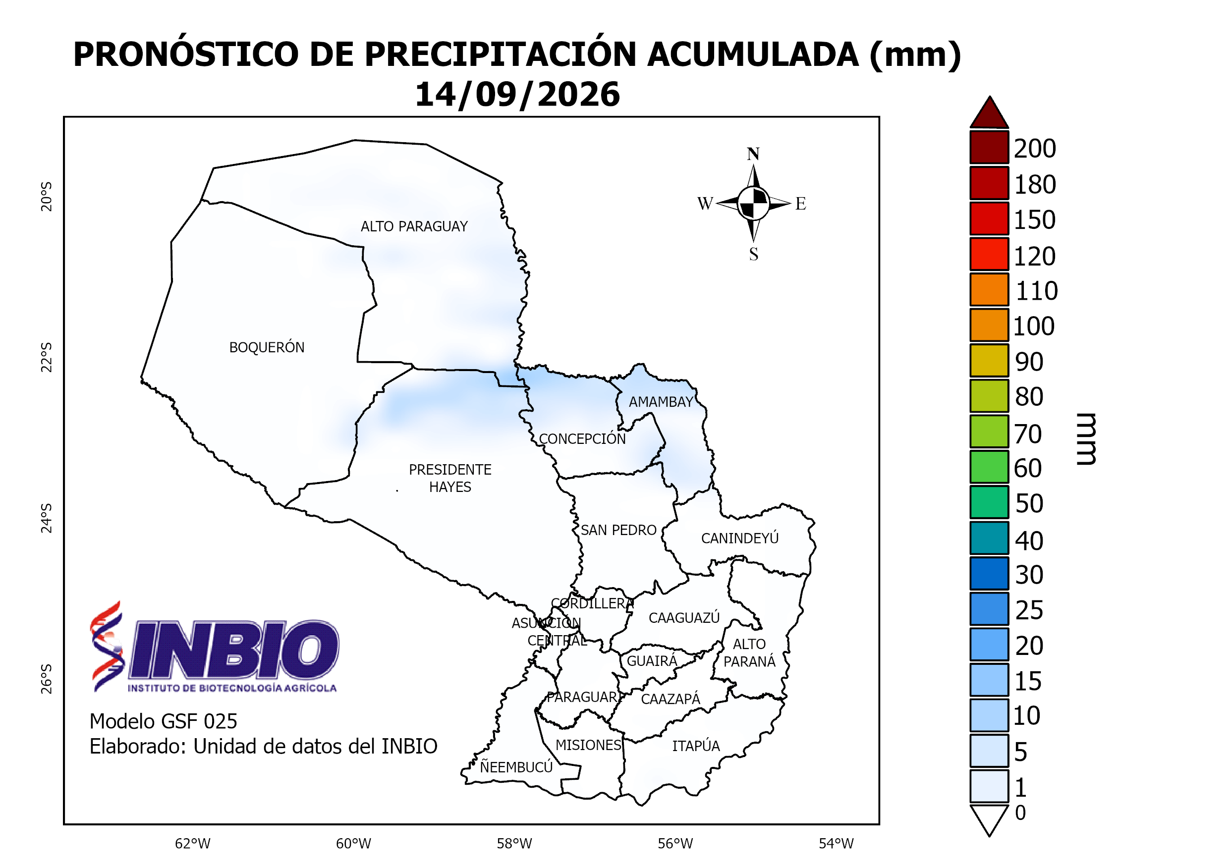 Mapa 14 de Septiembre
