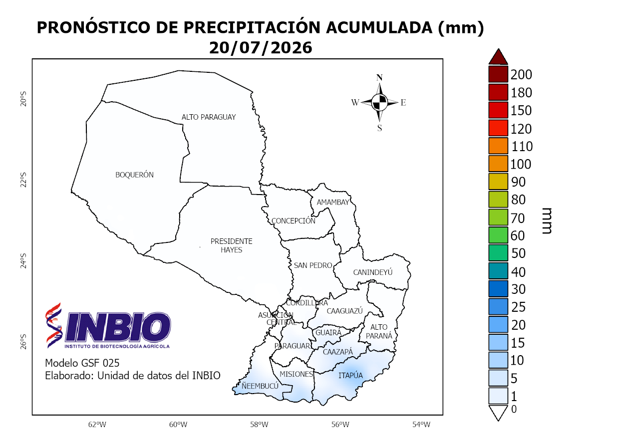 Mapa del 20 Julio
