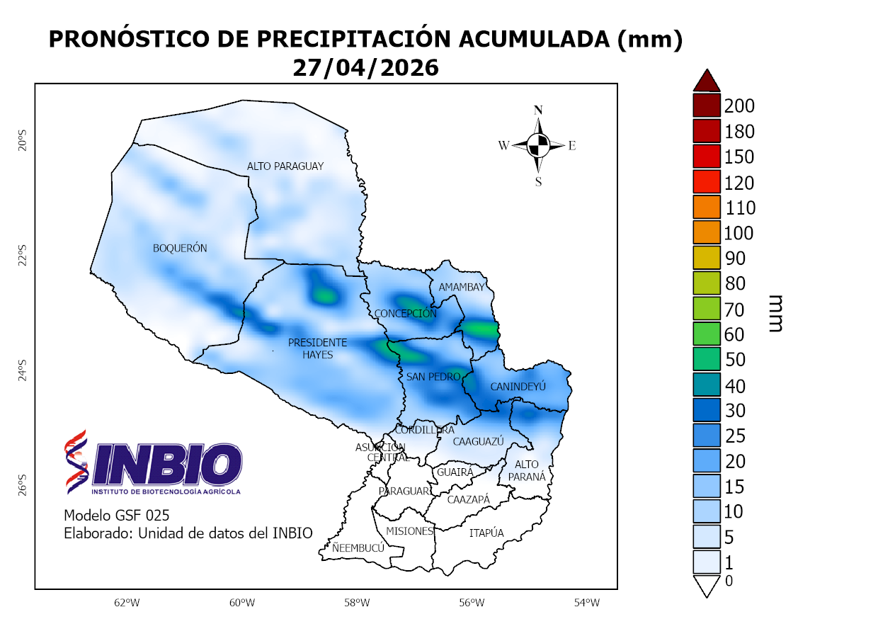 Mapa del 27 de abril