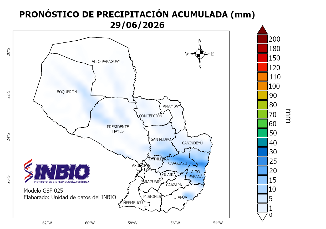 Mapa del 29 Junio