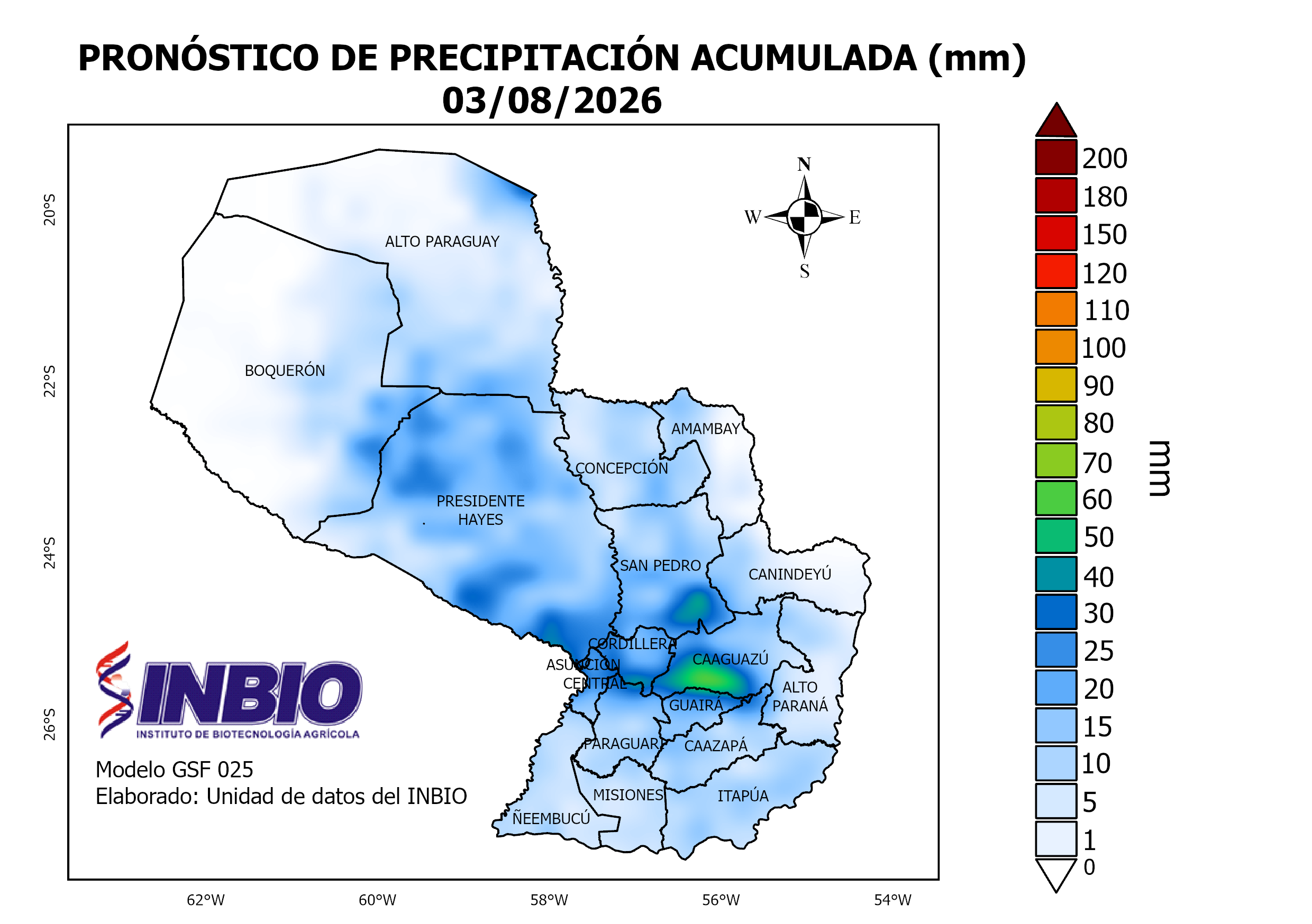 Mapa del 3 Agosto