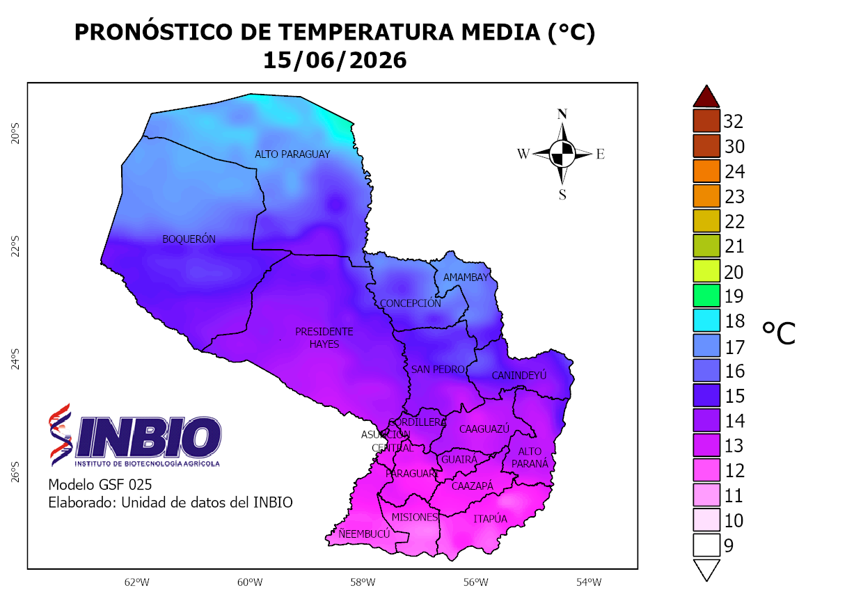 Mapa del 15 de junio