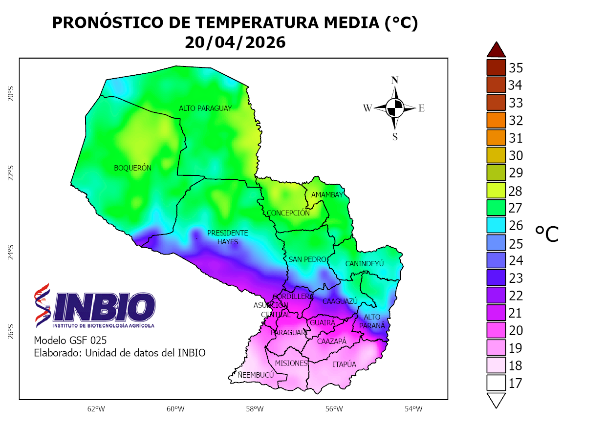 Mapa del 20 de abril