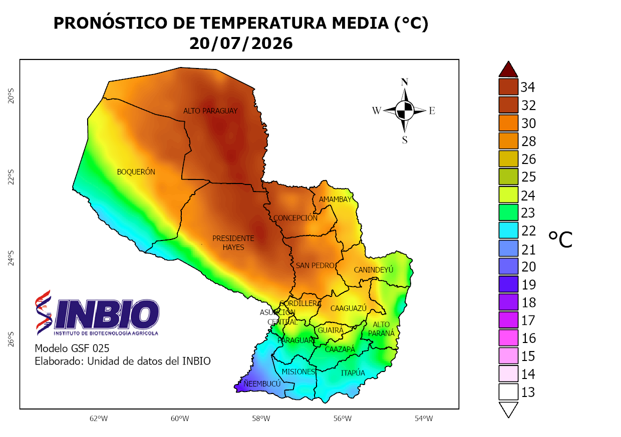 Mapa del 20 de julio